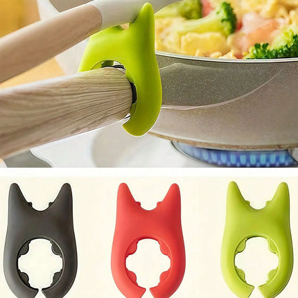 Silicone Kitchen Utensils - Anti-Spill Ladle And Pot Lid Holder, Size: 1.69in*2.44in, Random Silicone Color, Multifunctional Spatula Holder, Suitable For Home And Kitchen Restaurant Use