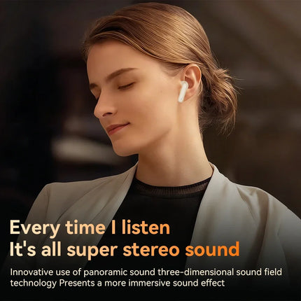 True Wireless Earphones Bluetooth Headphones Noise Reduction HiFi High-quality Semi-In-ear Earplugs With Mic For xiaomi Samsung