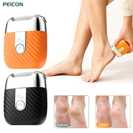 Electric Foot Grinder Thick Leather Polishing Foot Grinder Rechargeable Automatic Foot Dry Hard Dead Skin Callus Remover Tool