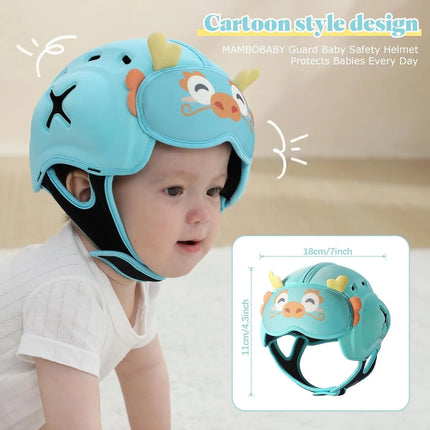 Mambobaby Guard Hat CN Dragon Safe Anti-Shock Baby Helmet Toddler Head Protector Infant Headgear Learn Crawl Walk for Bump Fall