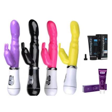 Love Egg Vibrator G Spot Clitoris Stimulator Double Head Vibrating Vaginal Massage For Women