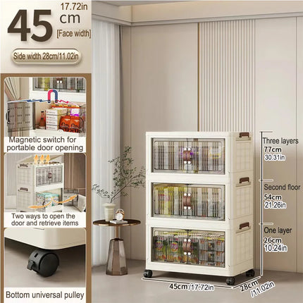 Folding Storage Cabinet Wardrobe / Armoire Rangement Pliable
