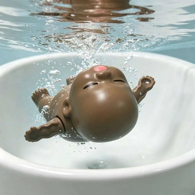 Popular Funny Swinging Black Doll Toy Cute Rotating Prank Toy Abstract Ugly Cute Figure Creative Gift Swimming Beach Leisure Pla