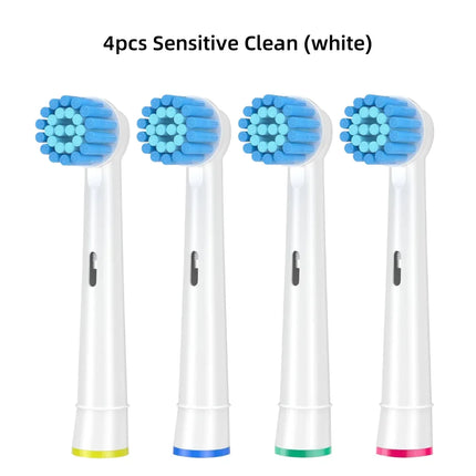 Universal Brush Head Refill for Oral B Electric Toothbrush Sensitive Precision Clean Floss Cross Action Brush Nozzles For Oralb