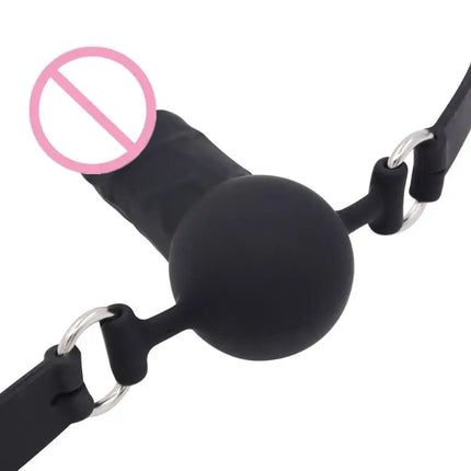 [TG823]Gag Ball Open Mouth Dildo Gags Sexual Object Adjustable Restraint Bondage Sex Products Intimate Goods 18 Adult Games