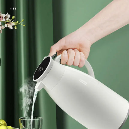 Large Capacity Thermos Kettle Thermal coffee Kettle Hot Water Bottle Coffee Thermal Bottle Large Capacity Glass Liner