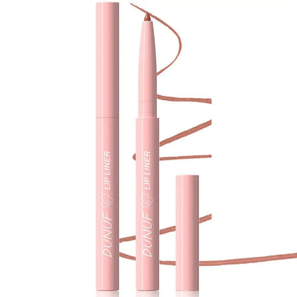 12 Colors Matte Lip Liner Set Long-Lasting Waterproof Lip Pencils with Precise Application Smooth Texture for Defined Lip Contou