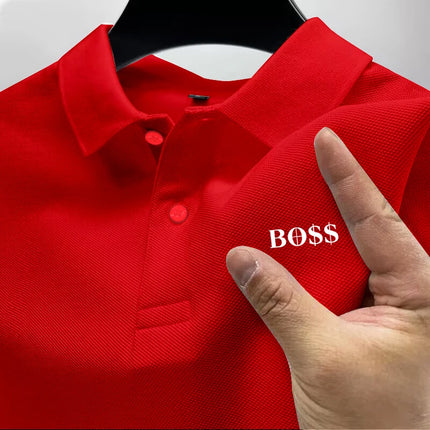 2025 Men's Versatile Polo - Classic Design Work Travel Multiscreen Tee