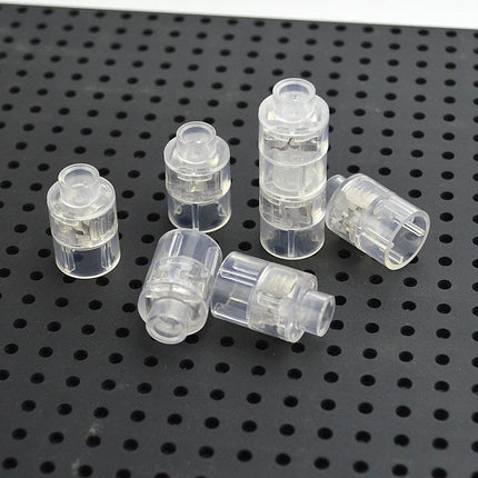 5Pcs Big Size Round LED Light Brick Luminous Lamp Accessories Flash Building Block Xmas Toy Lights Compatible With Leduo Brand