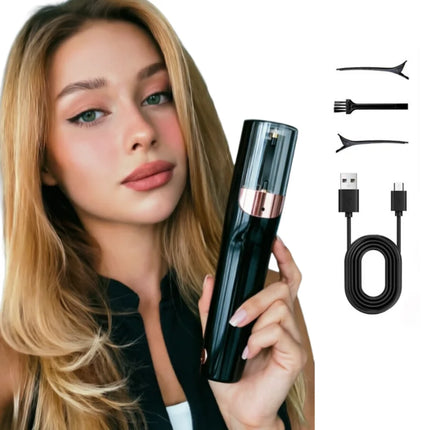 Charging split hair clipper is a rechargeable household tool hair clipper suitable for drying damaged split, broken, fragile, st