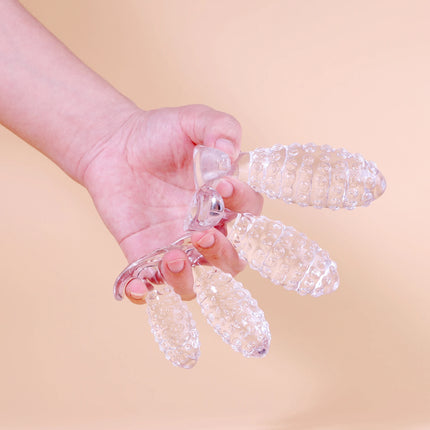 Soft Silicone Anal Toy Butt Plug Anal Plug Unisex Sex Stopper Adult Toys for Men/Women Anal Trainer for Couples Sex Products 18+
