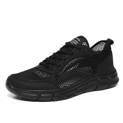 Summer Mesh Shoes Men Sneakers Breathable Light Men's Casual Shoes Lace-Up Walking Footwear Tenis Masculino Zapatillas Hombre