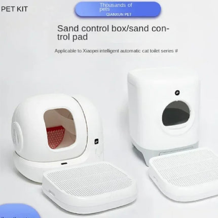 Petkit Pura Sandbox for Cat, Litter Secondary Catcher, All Line Universal Double Layer Filtered, Cleaning Products Litter Tray
