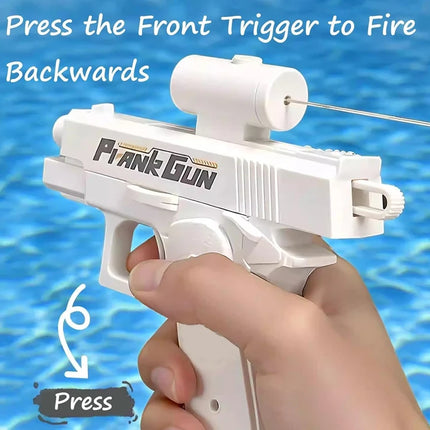Reversible Prank Water Gun - Two-Way Squirt Battle Toy for Summer Parties, Outdoor Fun & Hilarious Jokes