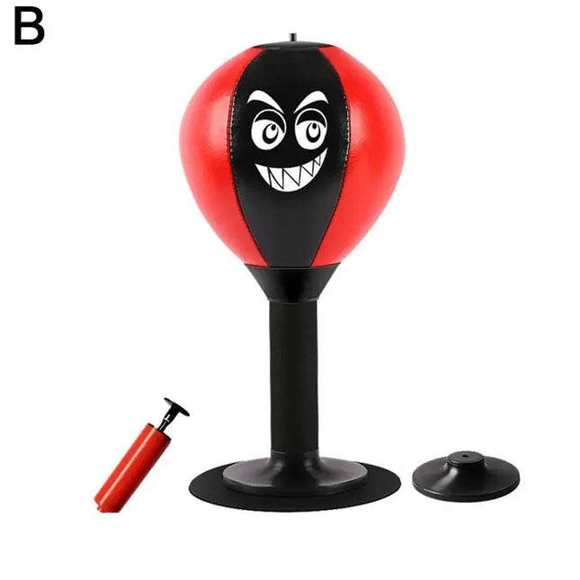 Desktop Punching Bag Stress Relief with Suction Cup for Office Table Counters Desk Boxing Punch Ball Funny Boxing Bag for Wall