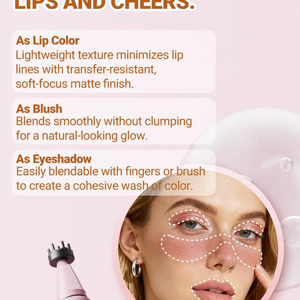 Double-headed Blush Freckle Stamp Pen Long-lasting Waterproof Natural Quick-drying Liquid Blusher French Freckle Makeup Tool