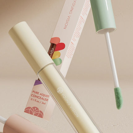 YOUNG VISION 6 Colors Hydrating Fresh Concealer Brightens Skin Tone and Covers Blemishes and Dark Eye Circles Concealer