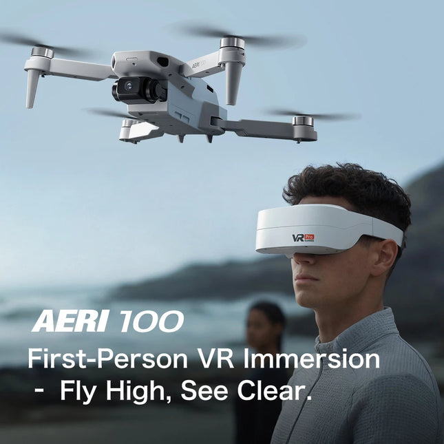 Lenovo Aeri100VR GPS Drone 8K HD 5G WIFI FPV Screen Remote VR Glasses Optical Flow Professional Outdoor Aerial Quadcopter