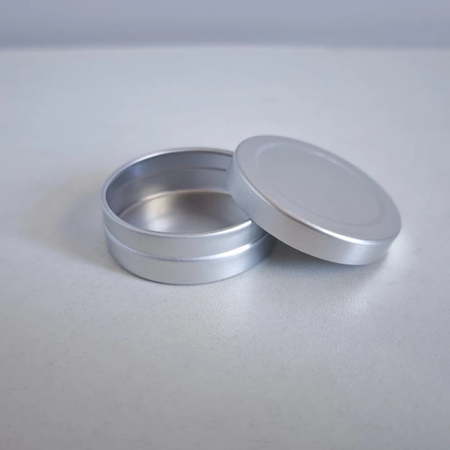20 30 50pcs 15g Aluminum Empty Round Cosmetic Jars Container Fit Balm Spices Cosmetic Cream DIY Travel Storage Small Metal Box
