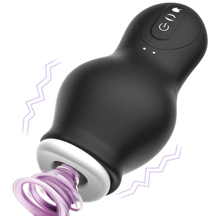 Automatic Sucking Male Stroker 7 Vibration Suction Modes 3D Realistic Texture Body Safe Material Solo Play Adult Toy for Men 18+