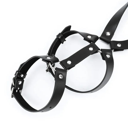 Leather Straps Belt Bondage Harness Sexy Lingerie male Body Harajuku Harness Garter Belt men Straps Suspenders Stockings