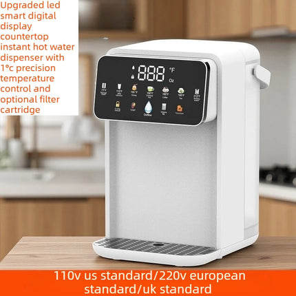 110V/220V Instant-Boil Water Dispenser with Precise Temperature Control Home-Use Direct-Drinking Machine with LED Colour Display