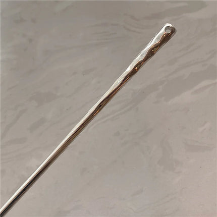 Fashion Butterfly Hair Sticks for Women Metal Hair Clip Pins Minimalist Irregualr Girls Hairpins Hair Bun Maker Headwear