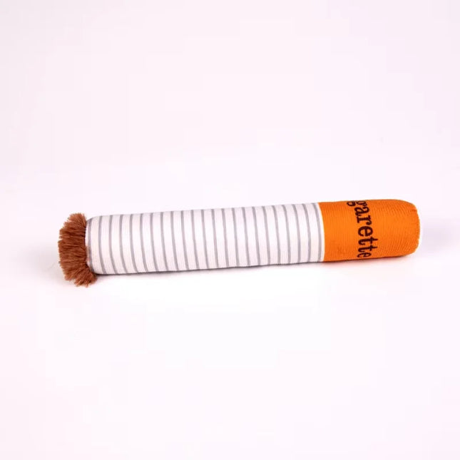 Cigarettes Dog Toy, Imitation Cigar Chew Toy, Interactive Plush Dog Chew Toy, Funny Stuffed Dog Toys, Novelty for Chewing, Teething