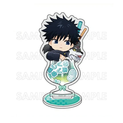 Jujutsu Kaisen Naoya Zenin 10cm Acrylic Stand keychain Cute Glass Cup Theme Anime Figure Clear Acrylic Desk Decor holiday Gifts