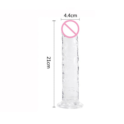 Cheap 8 Sizes Dildo With Suction Cup Huge Jelly Dildos Sex Toys for Woman Men Fake Dick Big Penis Anal Butt Plug Erotic Sex Shop