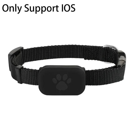 Remote Pet GPS Tracker Waterproof Real-Time Tracking Movement Alert Collar Anti-Lost Dog Cat Global Locator for Apple Find APP