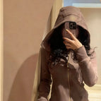 2 Code S suggestion (40.00 kg-50.00 kg / Steel seal baked brown gold slim sweater