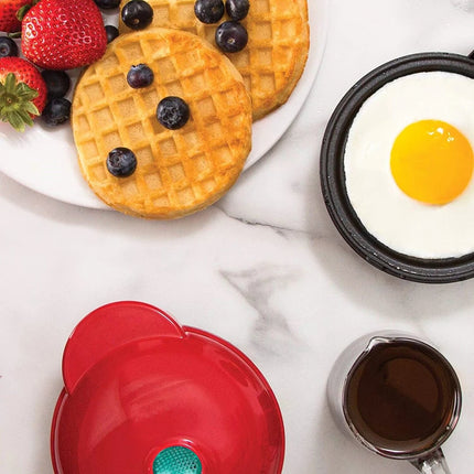 Mini Waffle Maker Bubble Egg Cake Oven Breakfast Love Heart Small Waffle Maker Cooking Appliance for Children's Birthday Parties