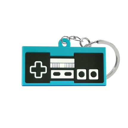1PCS PVC new style Game Machine Keychain & Keyring Cute Gamepad Joystick Key Chain Keychains Bag Car Hanging fit men boy keys