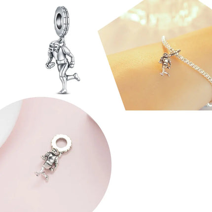 2025 Classic Ballet Pendant Fit Bracelet Diy For Women Daily Wear mermaid Cheerleading Charm Fashion Jewelry Love Birthday Gift