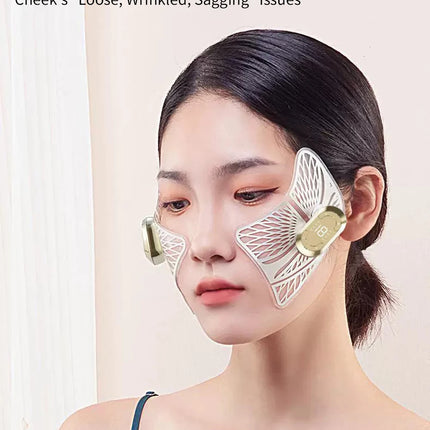 EMS Facial Sculptor V-Lift Massager - Smart Anti-Aging Device with  Pulse for Eye & Jawline Toning, Rechargeable Face Trainer