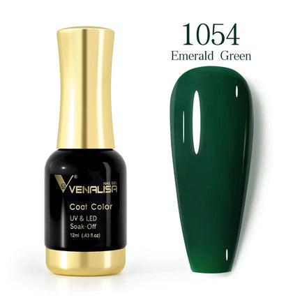 VENALISA Nail Gel Varnish TPO FREE Soak Off UV LED Organic Odorless Enamels Nail Art Colors 12ml 120Colors UV Gel Nail Polish