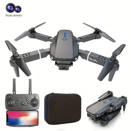 NEW Drone 4K Professinal With  Wide Angle Dual HD Camera,Foldable RC Helicopter WIFI FPV Height Hold Gifts Toys