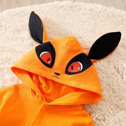 Neonatal Clothing Anime Role-Playing Fox Costume Cotton Comfortable And Soft Spring And Autumn Long Sleeved 0-18 Baby Jumpsuit