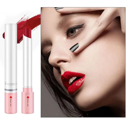 4PCS/Set Creative Cigarette Lipstick Set Matte Long Lasting Waterproof Matt Lip Stick Tube Nude Red Velvet Lip Tint Makeup
