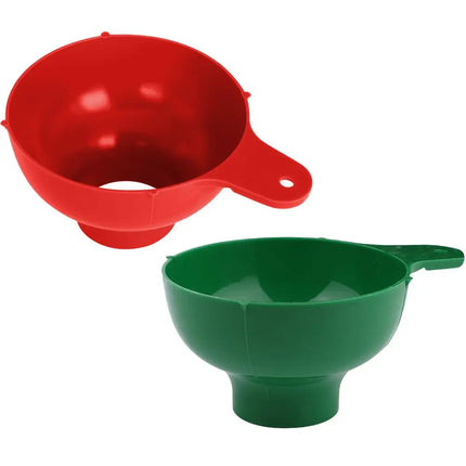 High-end Wide Mouth Funnel Plastic Popular Salad Dressing Liquid Wide Tools Gadgets Mouth Hopper Funnel Kitchen Canning Filter