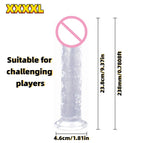 TRANSPARENT - XXXXL / NEW