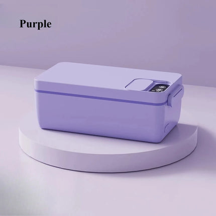 New Portable Electric Lunch Box USB Rechargeable 3200mAh Water-free Insulated Electric Lunch Box Suitable for Outdoor Travel
