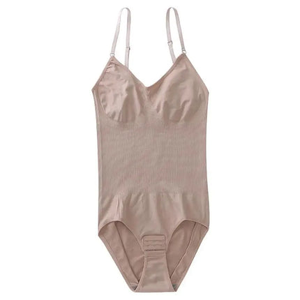Large Size Shapewear Underwear  Design Button Closure Abdomen Control Bodysuit Butt Lifting One-Piece Suit for Women