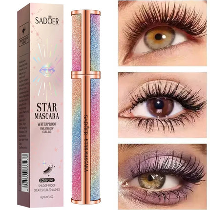 Waterproof Mascara Eyelashes Lengthening Long Lasting Silky Lash Black Eyelashes Extension Make Up Beauty Eye Korean Cosmetic