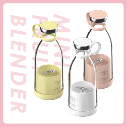 HOMEFISH Electric Juicer Blender Usb Mini Fruit Mixers Fruit Extractors Food Milkshake Multifunction Juice Maker Machine