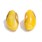 Earrings Yellow