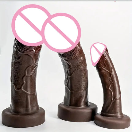 Soft Huge Glans Dildo Realistic Penis Anal Silicone Dildos With Suction Cup Big Dick G-Spot Vagina Stimulator Sex Toys for Women