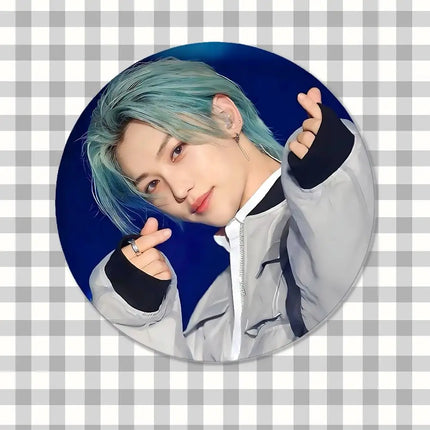 I-FelixS Cool Badges Badges Cartoon Round Brooches On Backpack Jacket Acrylic Button Pins Collection Gifts