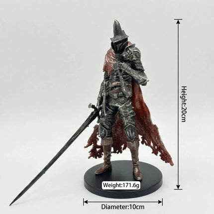 Dark Souls III Abyss Watchers Action Figure, 20cm PVC Statue, Game Character Figurine for Desktop Decor and Fans Gift